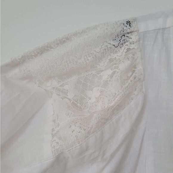 River Island Lace Mini Beach Shirtdres Missing a Belt - Picture 4 of 6